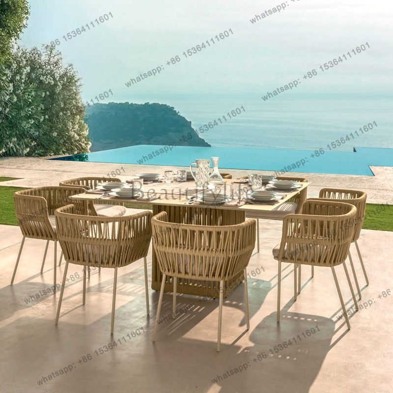 Kids Outdoor Furniture Set - مجموعات أثاث حدائق طبيعية عصرية من