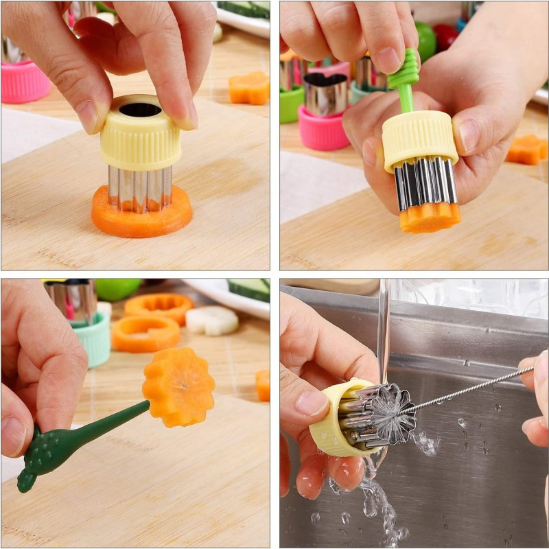 مجموعة أشكال قطاعة الخضراوات ا - مراجعة Kids Outdoor Kitchen Accessories وسعره