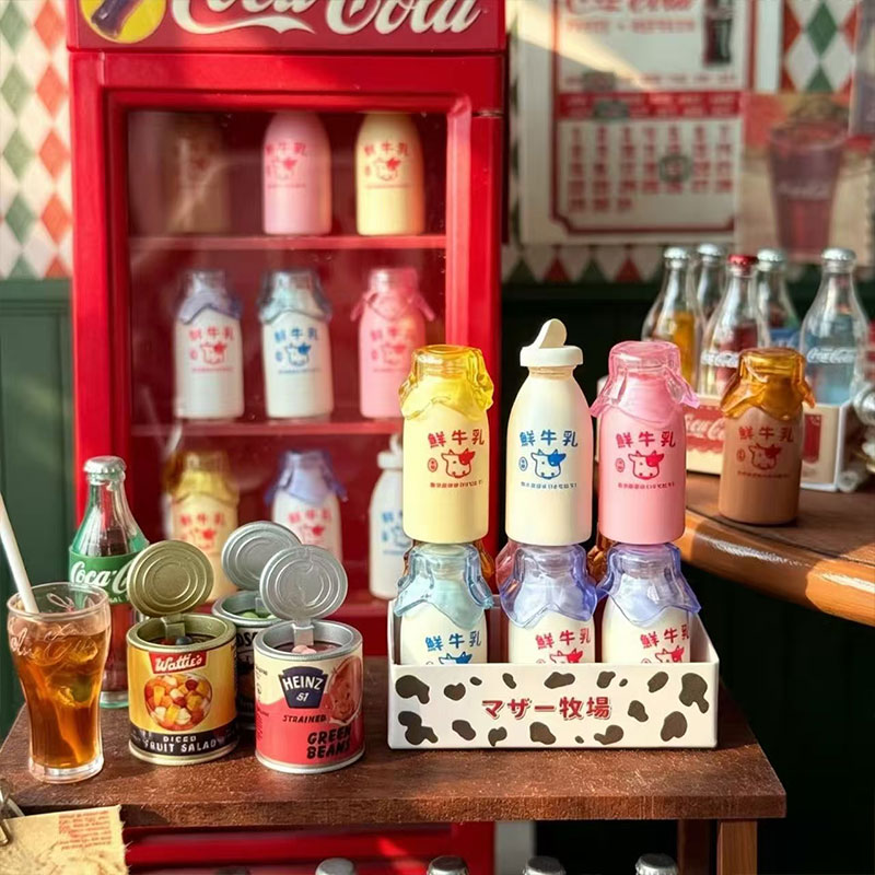 مجموعة زجاجات حليب كولا مصغرة  - مراجعة Kids Outdoor Kitchen Accessories وسعره
