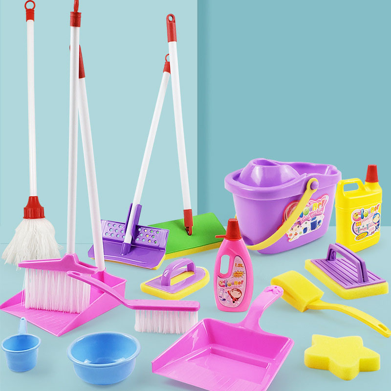 لعبة تنظيف الحياة المقلدة للأط - مراجعة Kids Outdoor Broom وسعره