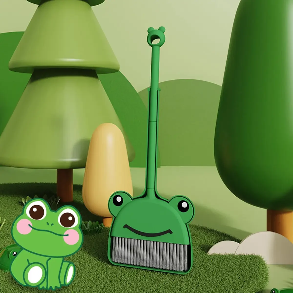 مجموعة واحدة من المكنسة الصغير - مراجعة Kids Outdoor Broom وسعره